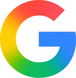 Google logo, source of public business listings used by LeadList
